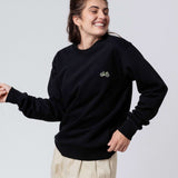 Gravelbike Gruen | Besticker Bio Baumwoll Unisex Pullover