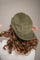 Golf Guy Camper-Cap dunkelgrun Cord Camper Cap