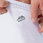 Kreuzfahrtschiff Socken Weiß Ansicht 7