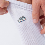 Kreuzfahrtschiff Socken Weiß Ansicht 7