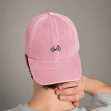 Gravelbike Pink Vintage Cap