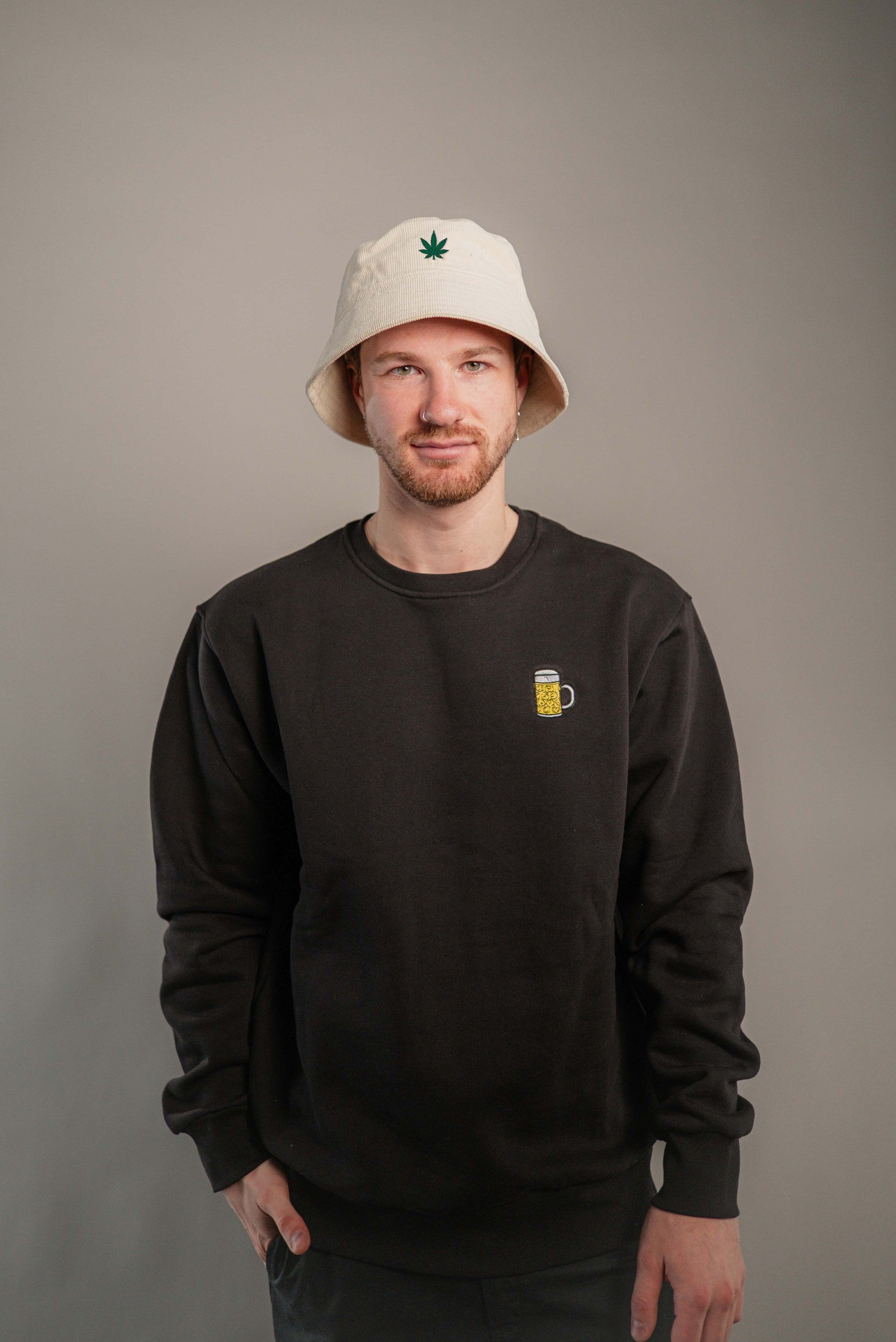 Hanf Sand Cord Bucket Hat
