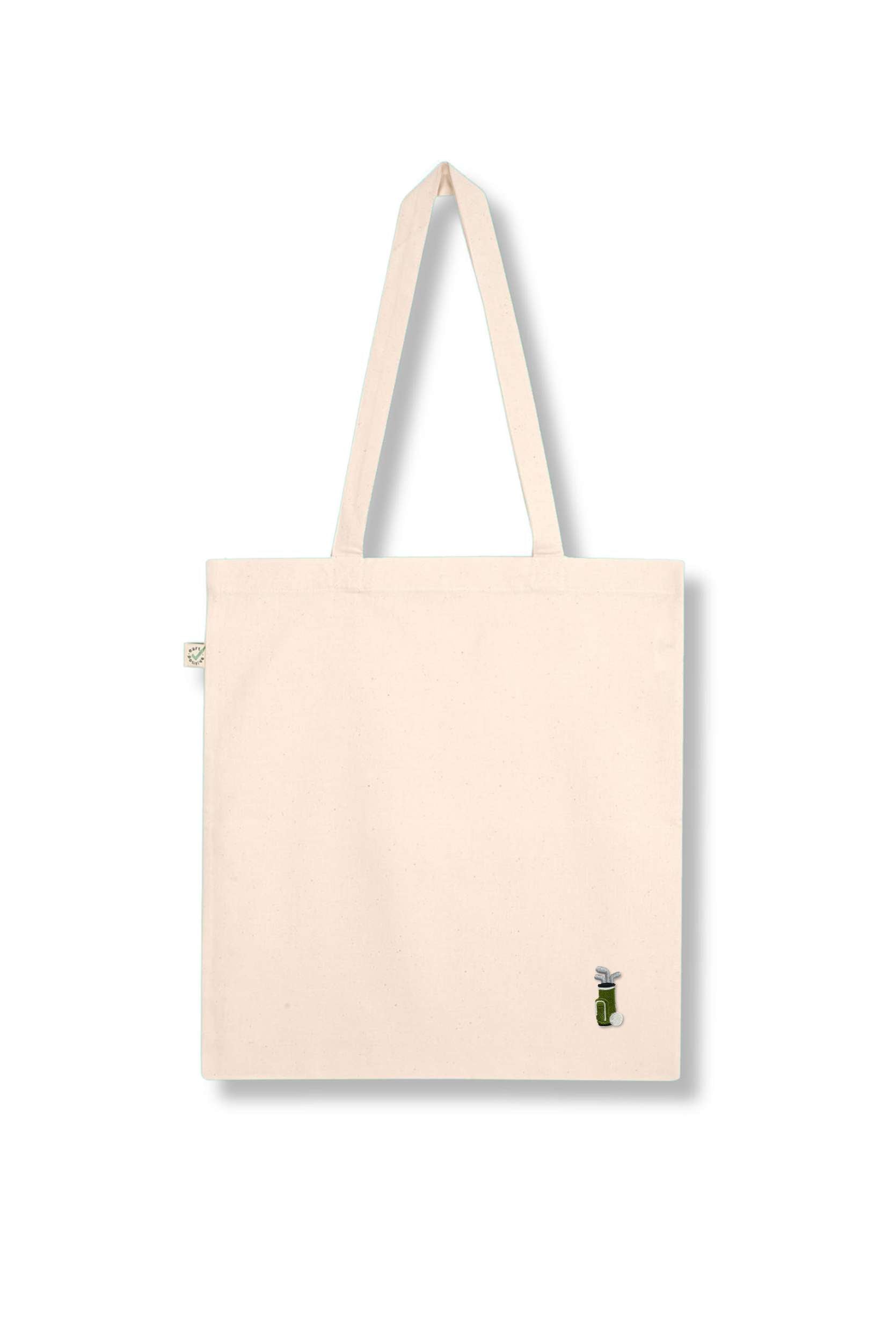 Golfbag | Bestickte Bio Baumwoll Tasche