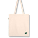 Hanf | Bestickte Bio Baumwoll Tasche