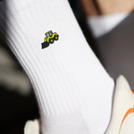 Lader Socken Weiß Ansicht 4