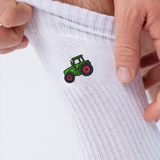 Traktor Socken Weiß Ansicht 7