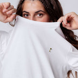 Golf Girl | Besticktes Bio Baumwoll Unisex T-Shirt