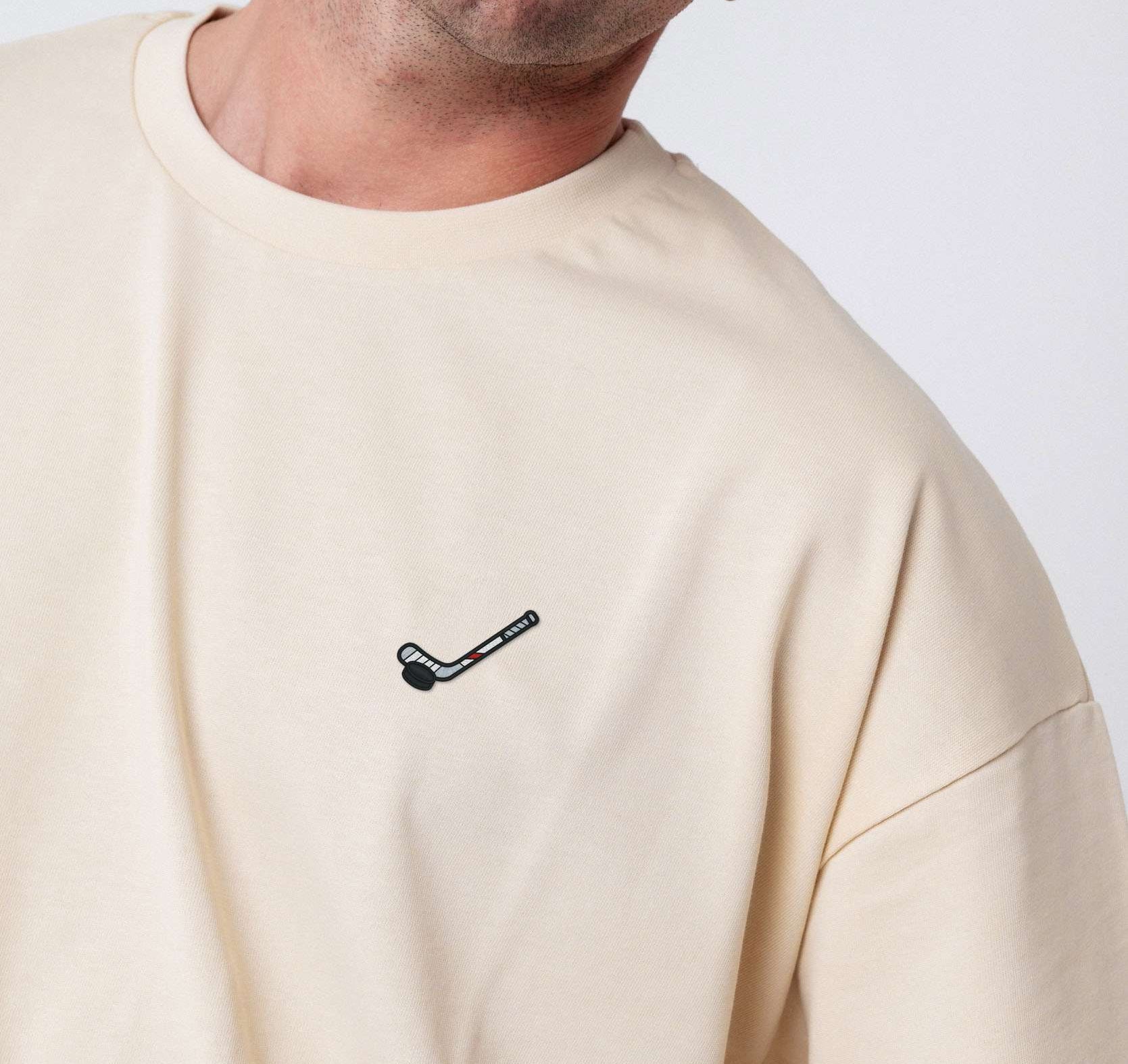 Eishockey | Heavy Oversized Bio Baumwoll T-Shirt