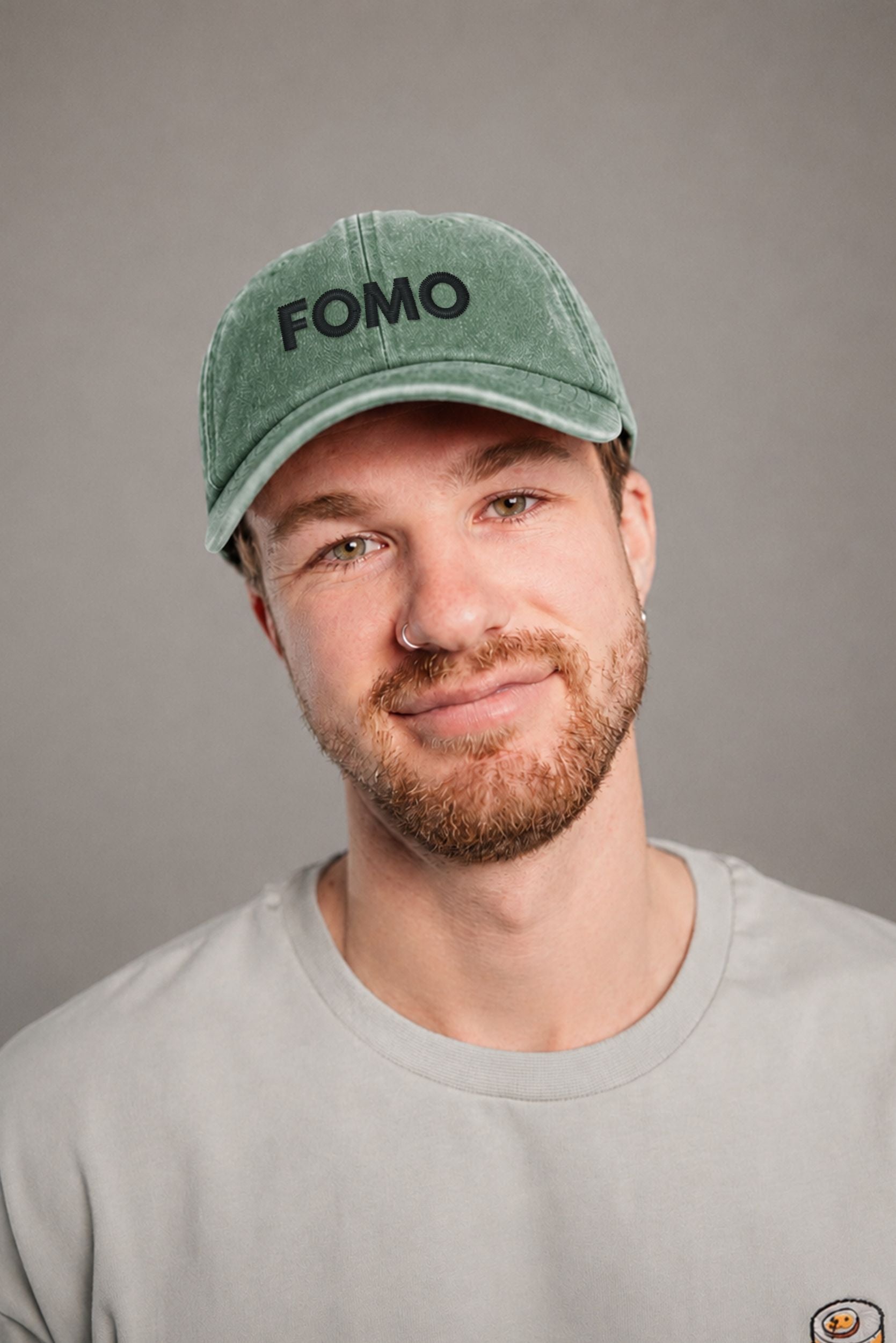 FOMO Vintage Bottle Green Vintage Cap