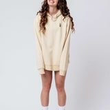 Franzi Franzbrötchenlikör | Bestickter Bio Baumwoll Unisex Hoodie