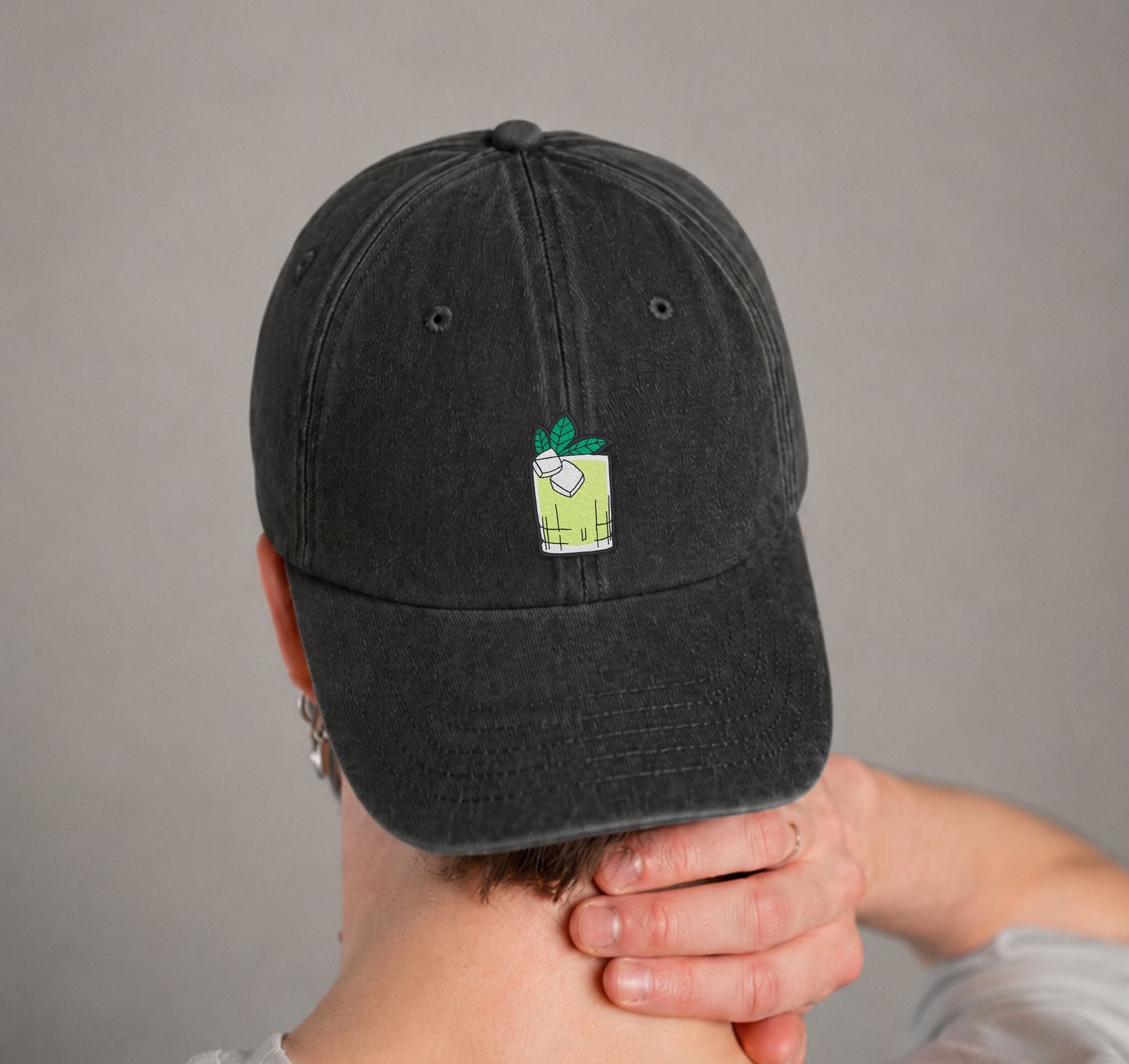 Gin Basil Smash Vintage Cap