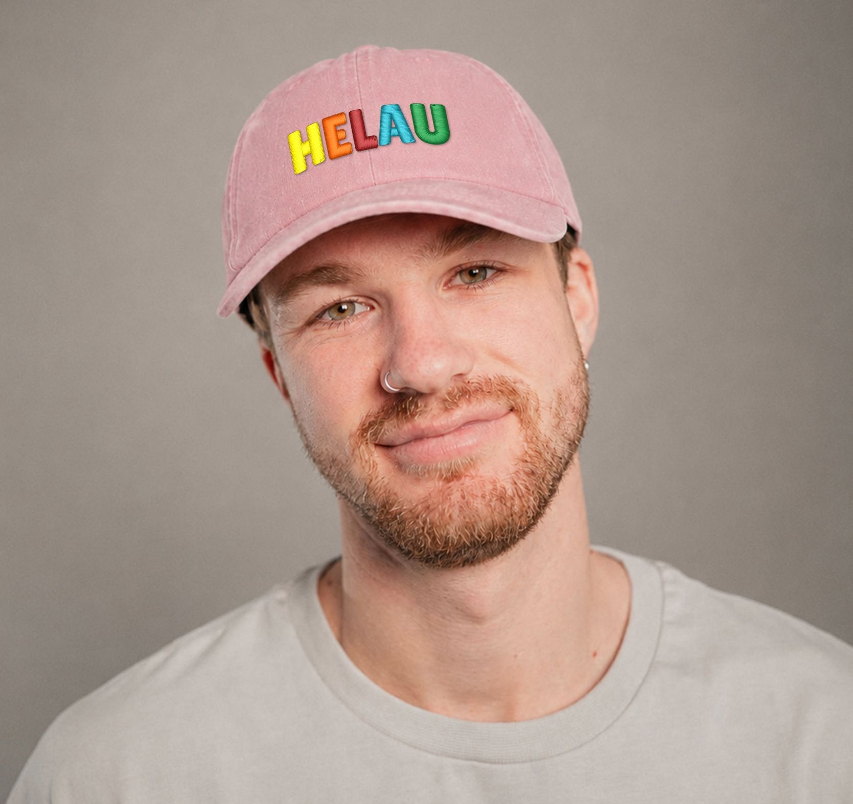 Helau Vintage Dusty Pink Vintage Cap