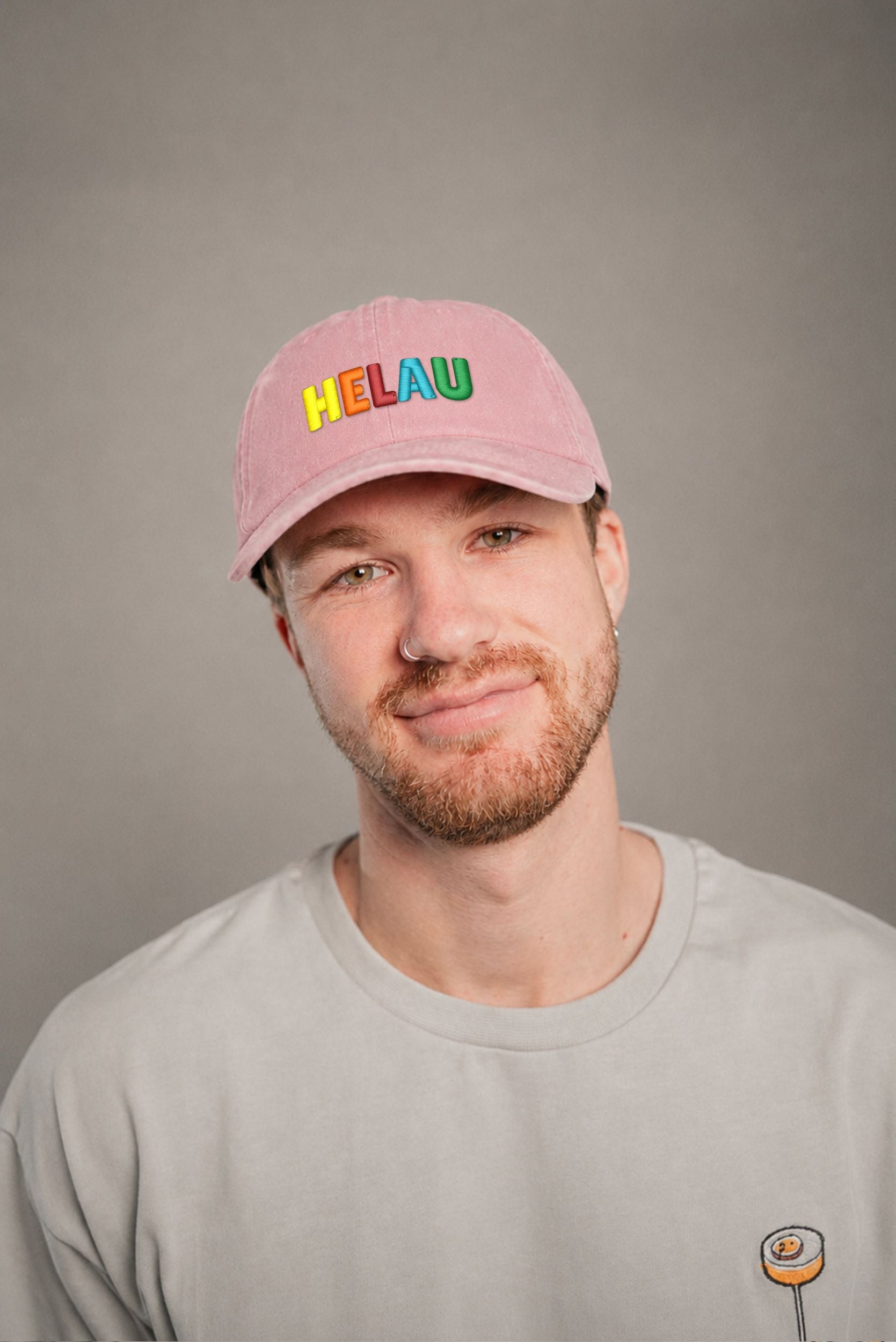 Helau Vintage Dusty Pink Vintage Cap