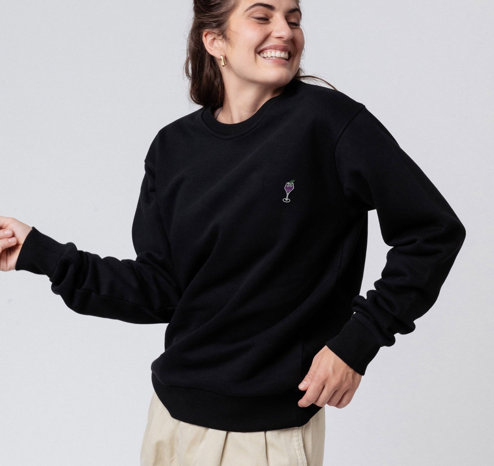 Lavabelle | Besticker Bio Baumwoll Unisex Pullover