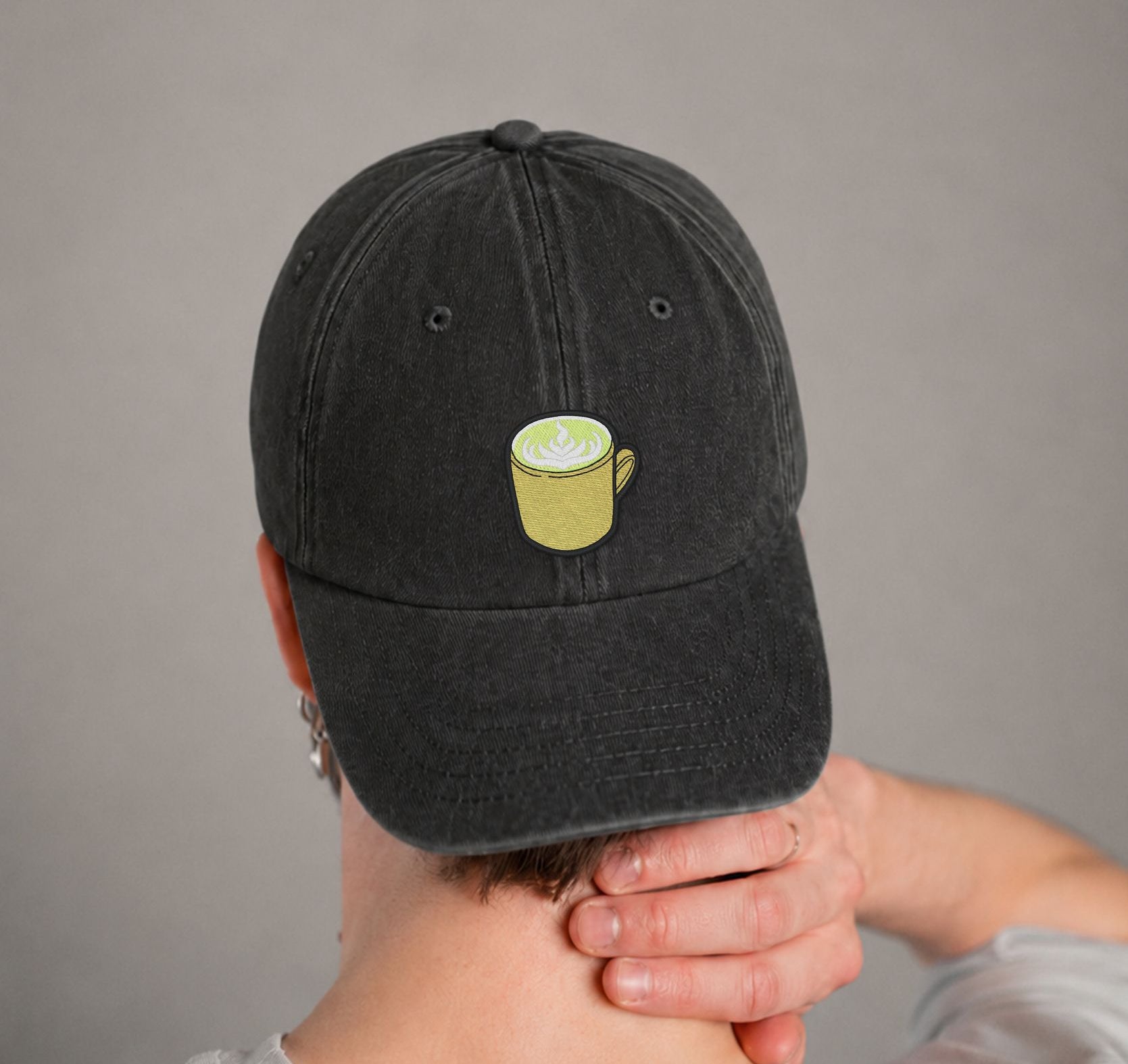 Matcha Latte Vintage Cap