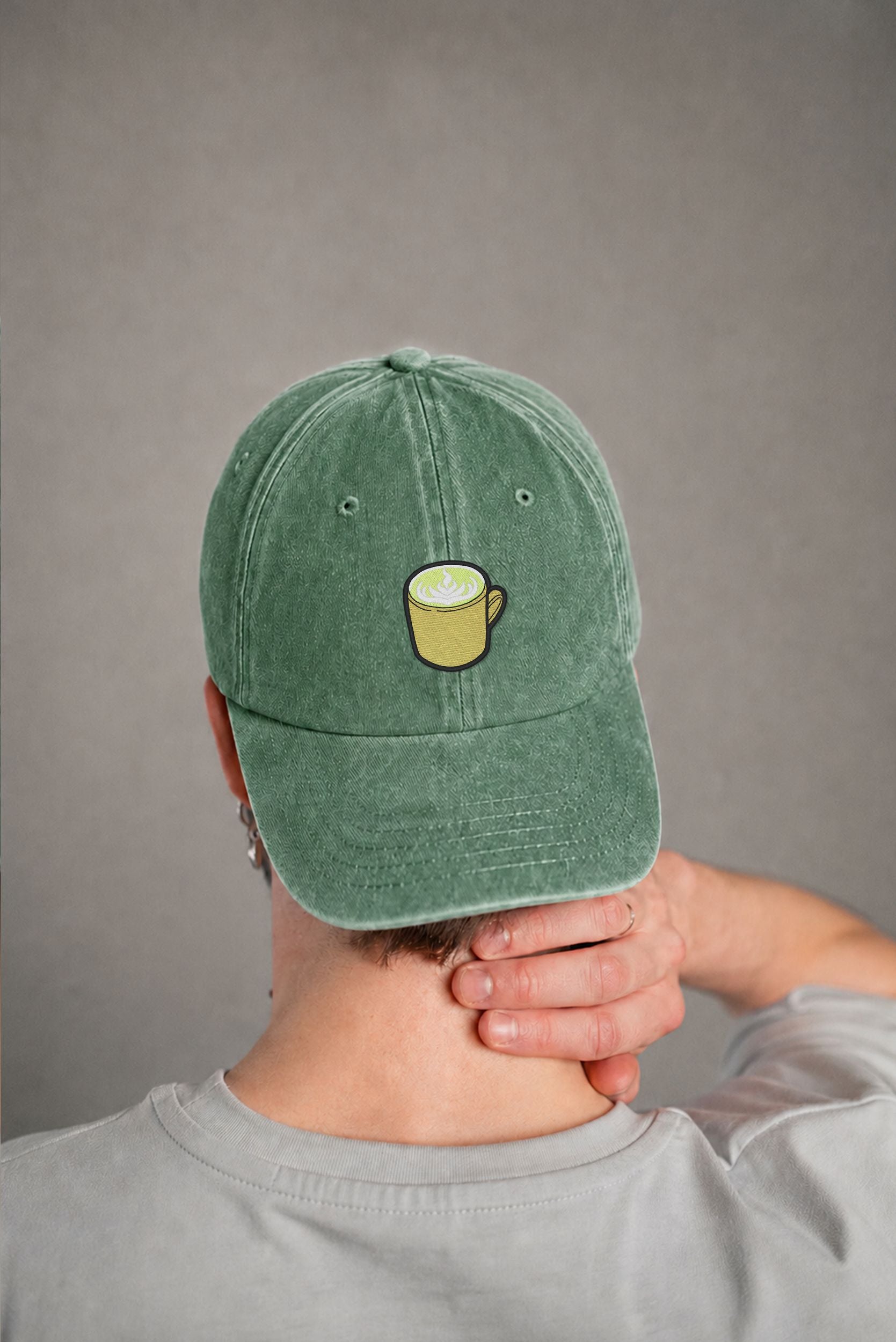 Matcha Latte Vintage Cap