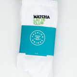 Matcha Latte Club | Bestickte Bio Baumwoll Socken