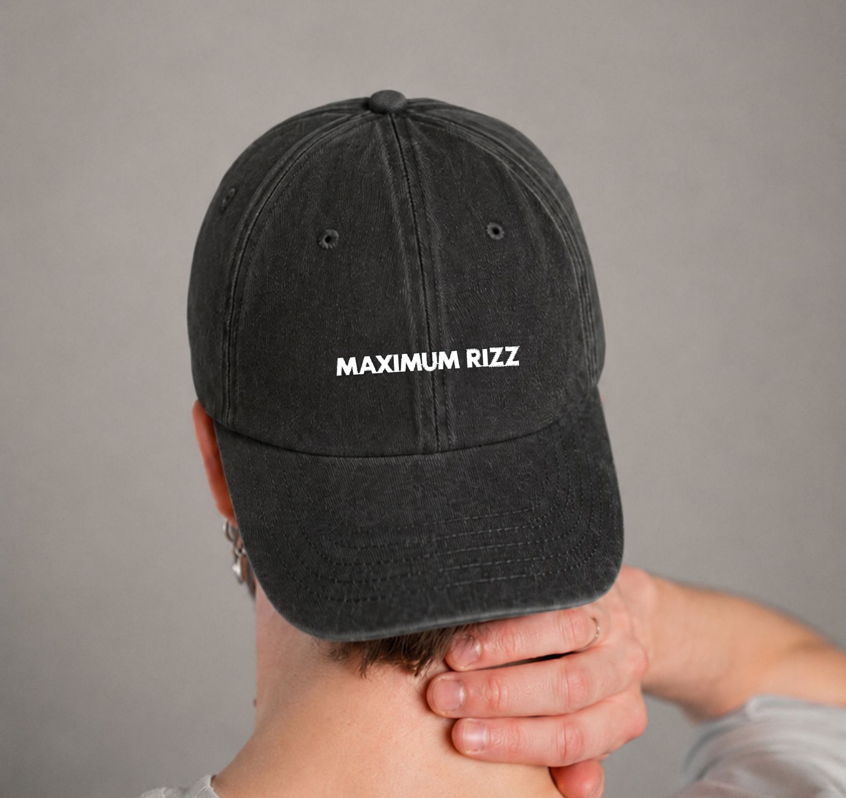 Maximum Rizz Vintage Cap