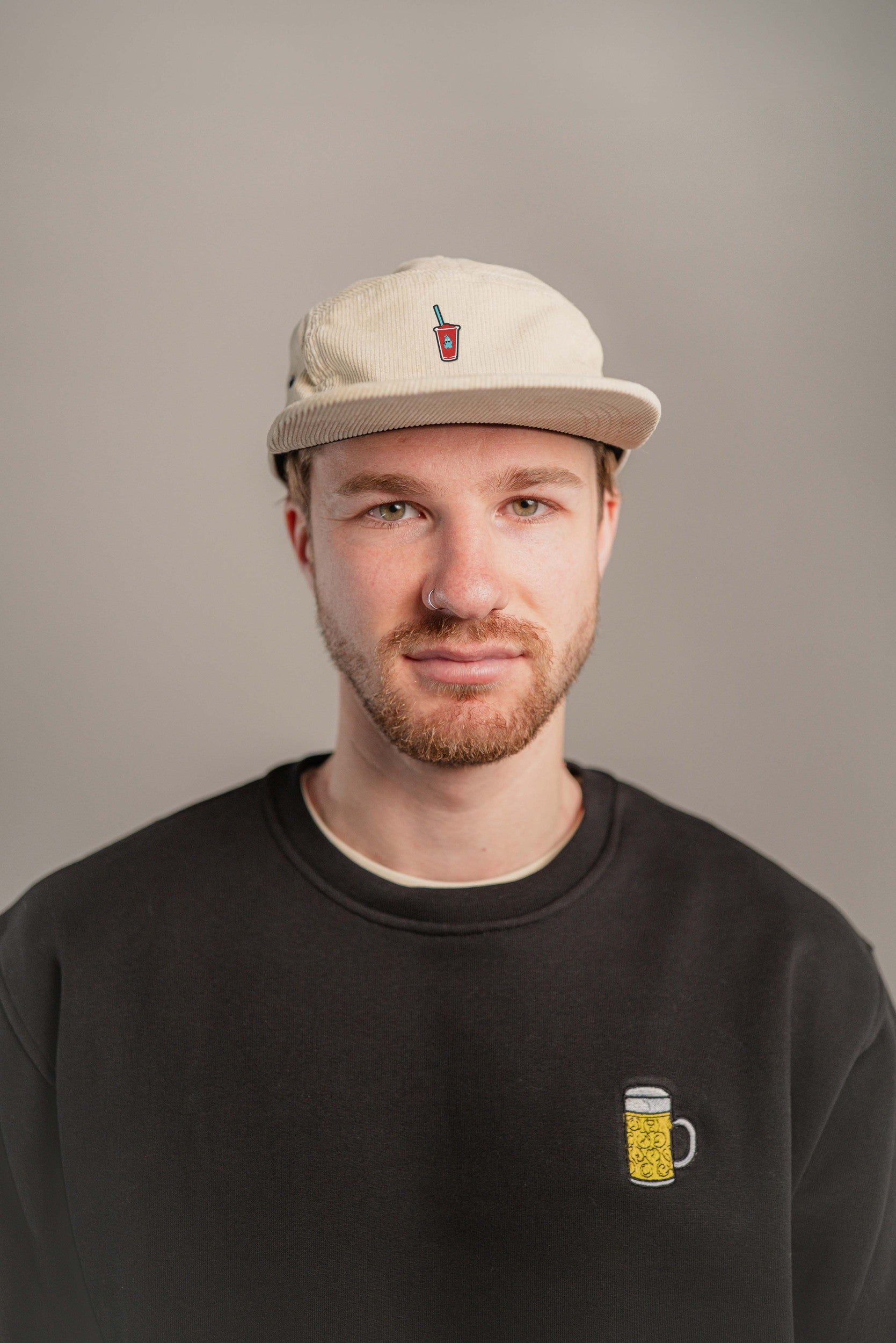 Monster Slush Camper-Cap sand Cord Camper Cap