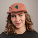 Monstera Camper-Cap gruen Cord Camper Cap