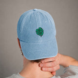 Monstera | Bestickte Vintage Cap