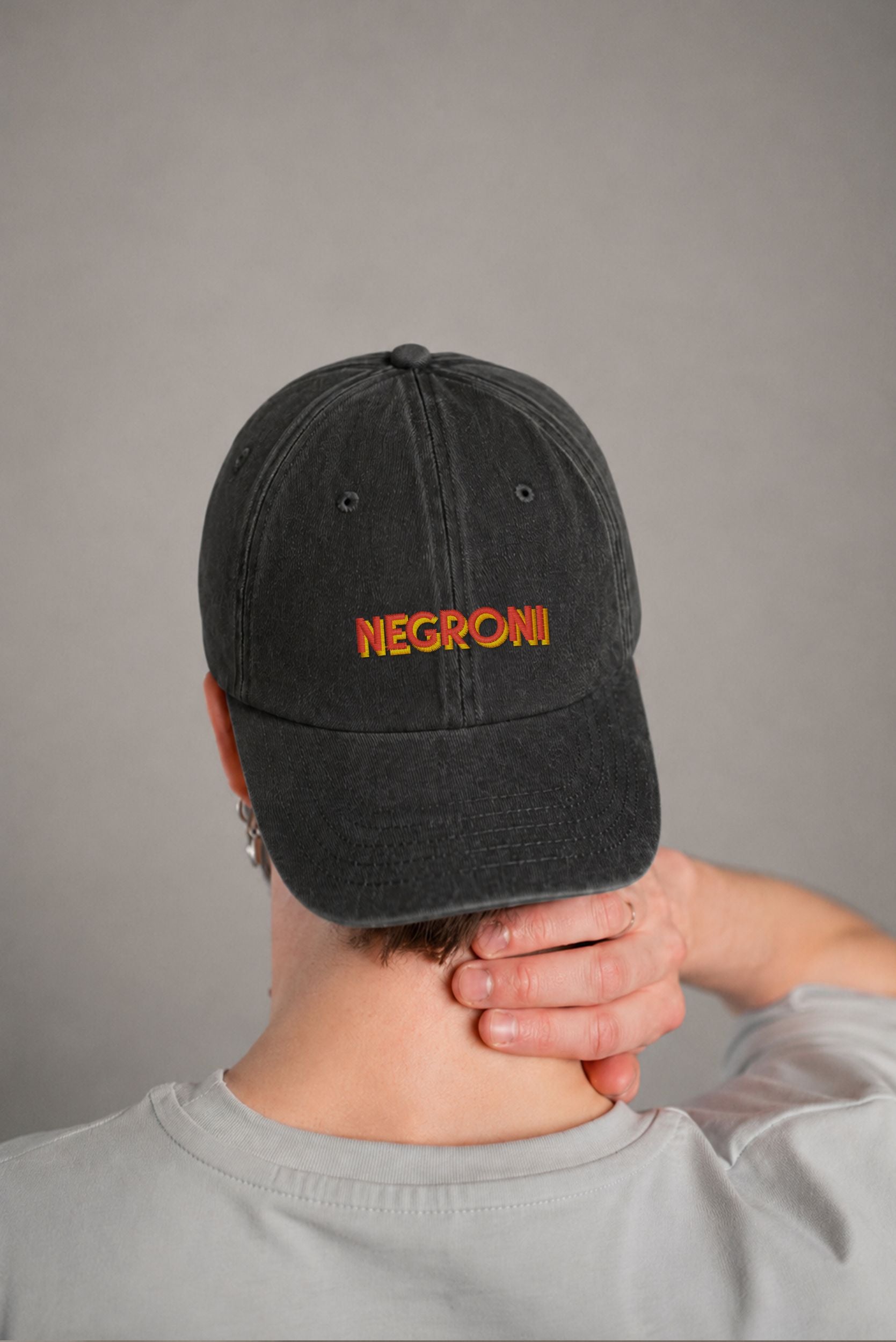 NEGRONI Schrift Vintage Cap