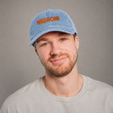 NEGRONI Schrift Vintage Light Denim Vintage Cap