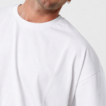 Cheers Collection | Heavy Oversized Bio Baumwoll T-Shirt White