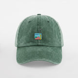 Pfirsich Eistee | Bestickte Vintage Cap