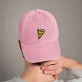 Pizza | Bestickte Vintage Cap