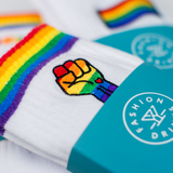 Pride Fist | LOVE WINS – Bio-Baumwoll Socken