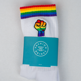 Pride Fist | LOVE WINS – Bio-Baumwoll Socken