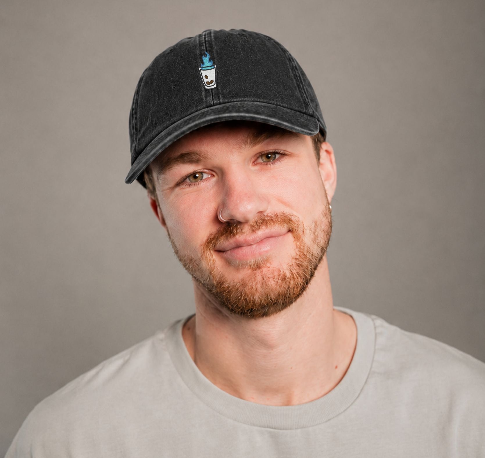 Sambuca Vintage Black Vintage Cap