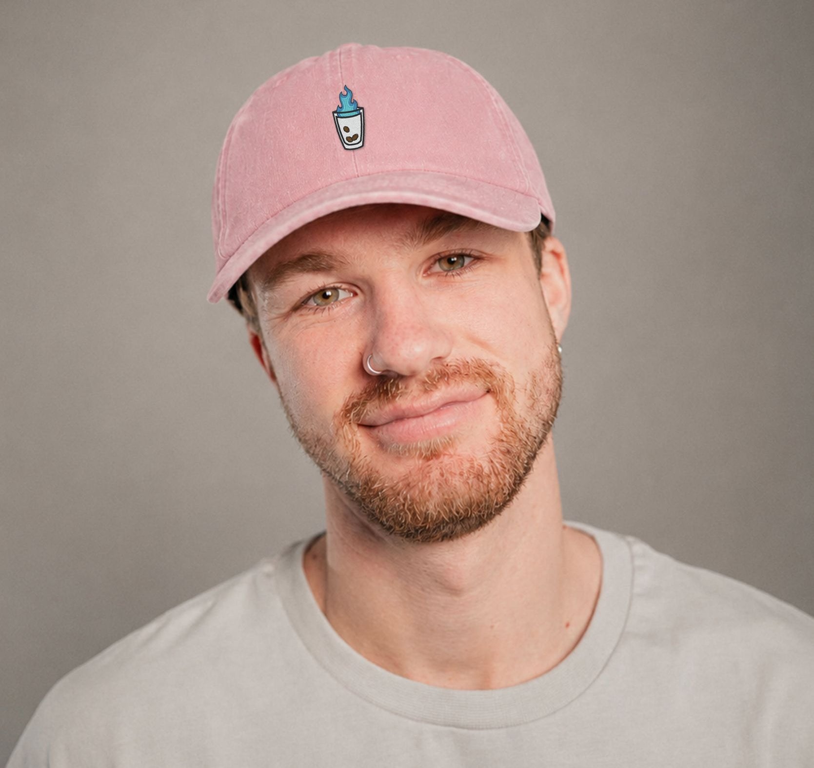 Sambuca Vintage Dusty Pink Vintage Cap