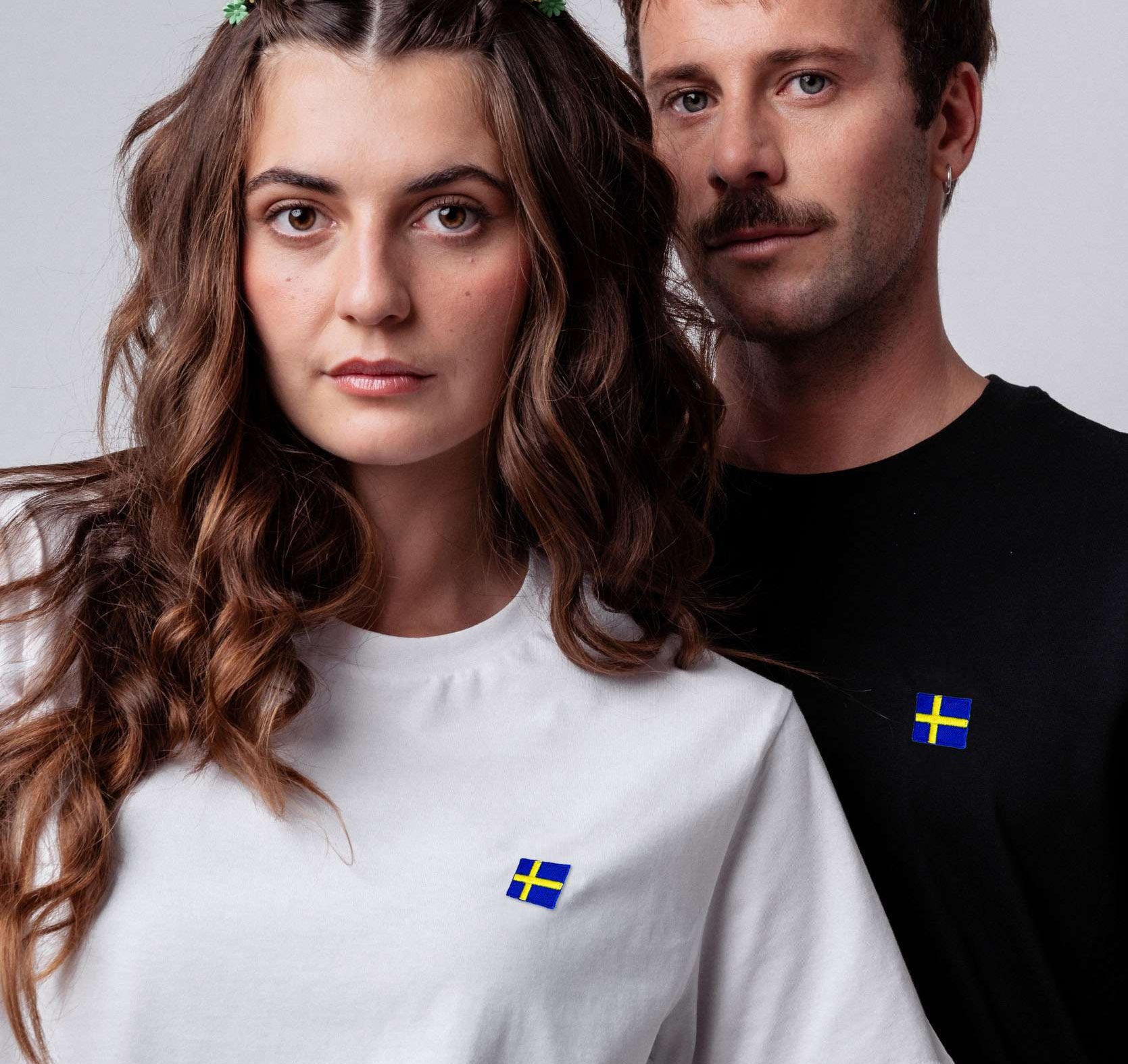 Schweden T-Shirt Weiß