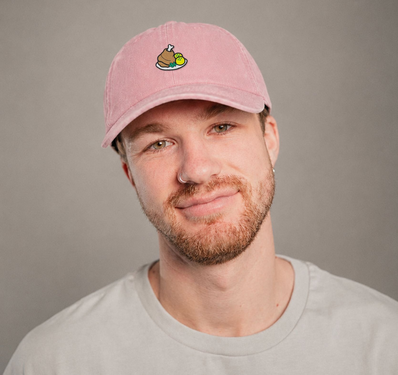 Schweinshaxe Vintage Dusty Pink Vintage Cap