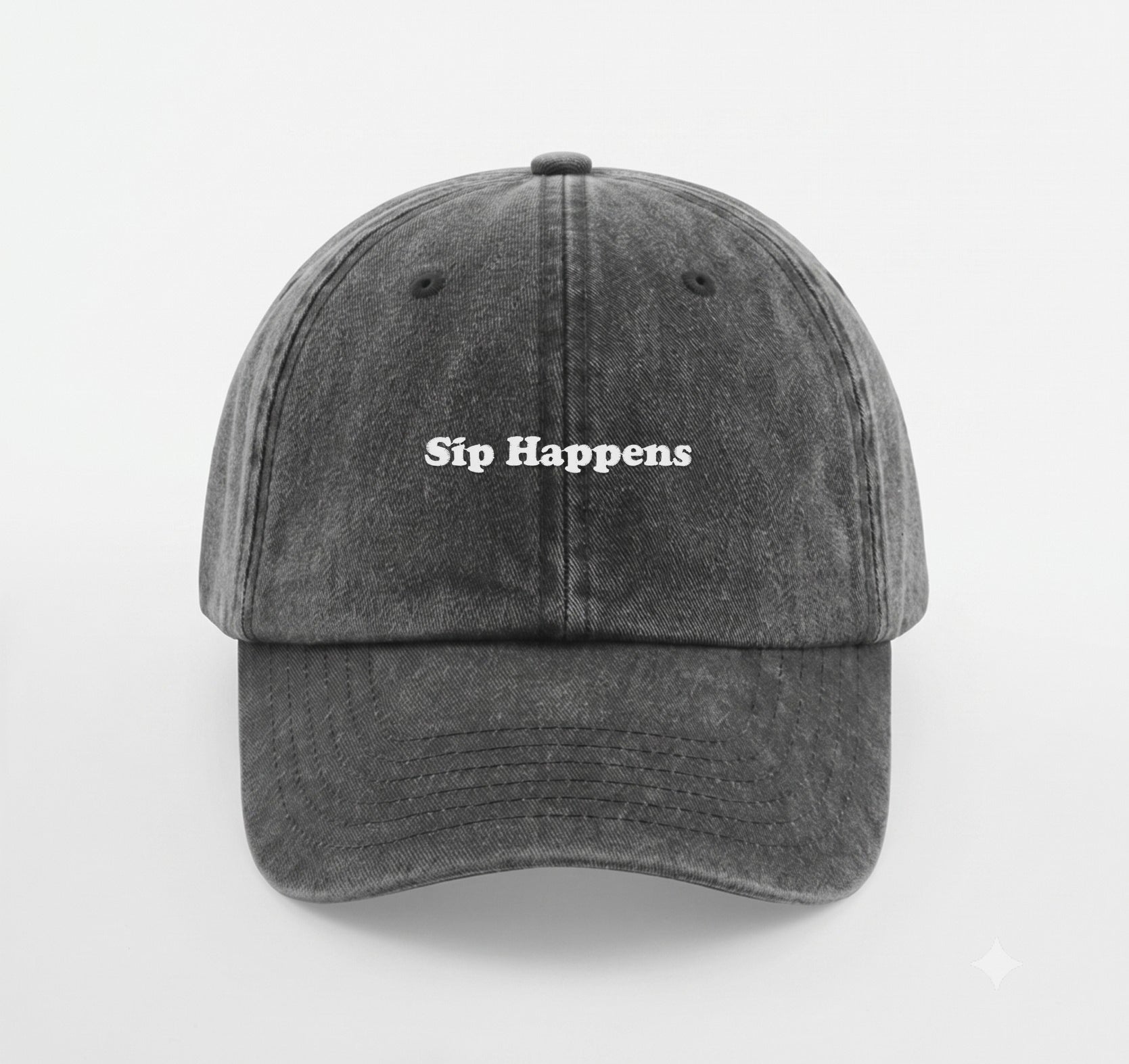 Sip Happens Vintage Cap