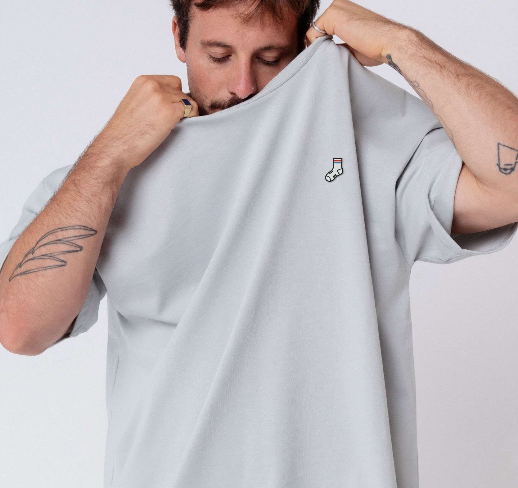Socke | Heavy Oversized Bio Baumwoll T-Shirt