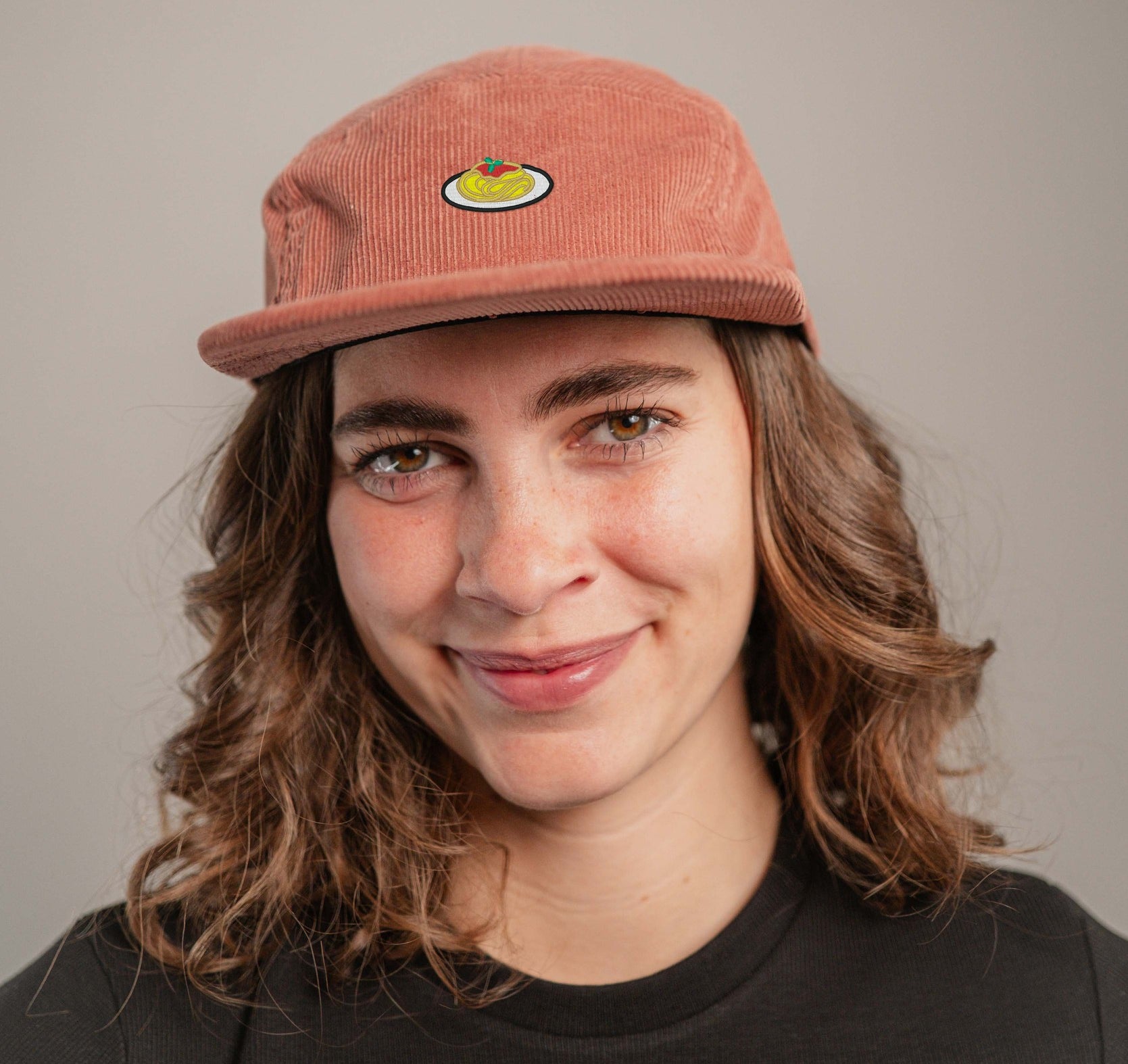 Spaghetti Camper-Cap gruen Cord Camper Cap