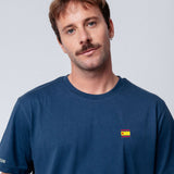 Spanien | Minimal Flag – Besticktes Bio-Baumwoll Fan Shirt