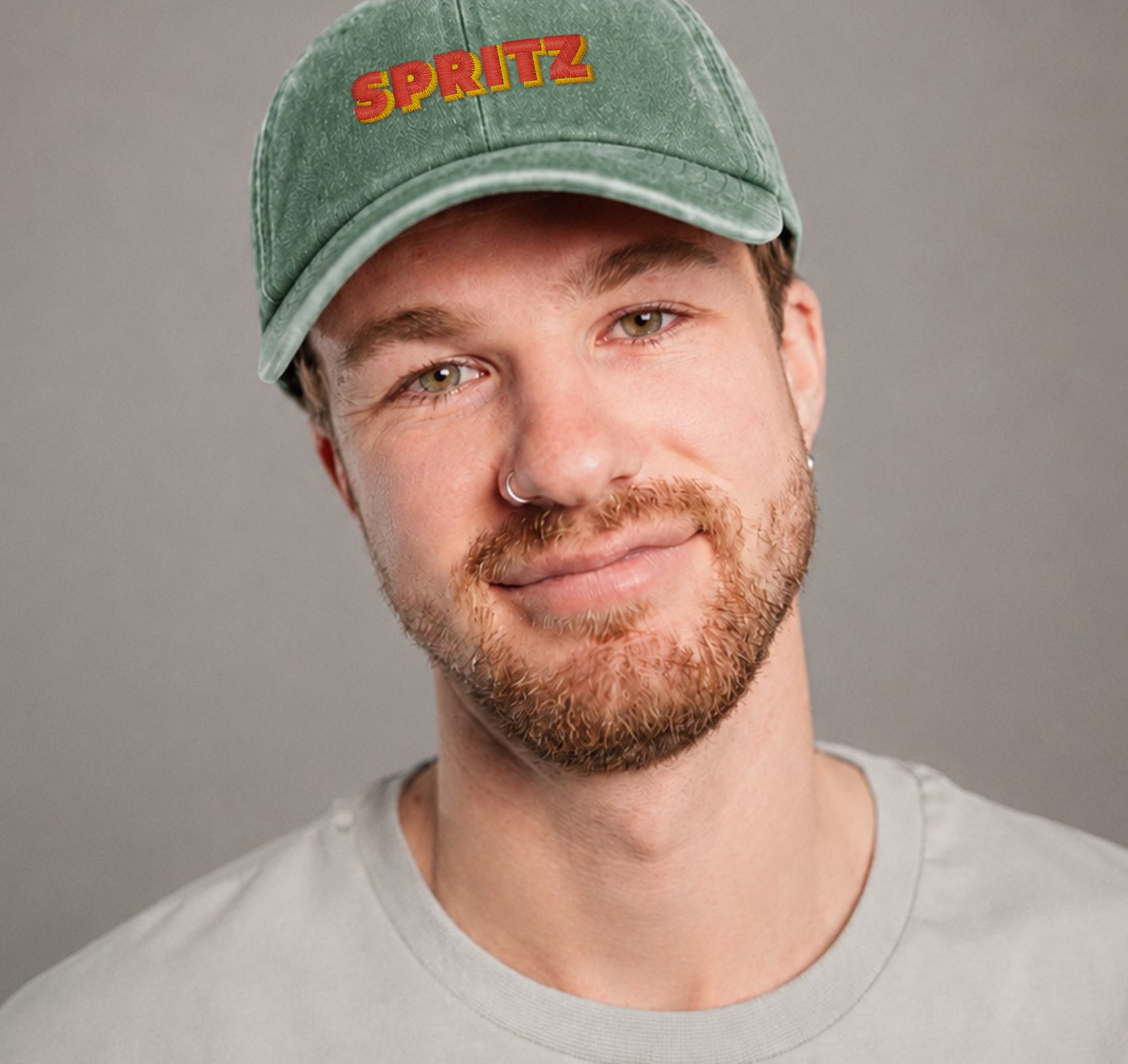 Spritz Signature Vintage Bottle Green Vintage Cap