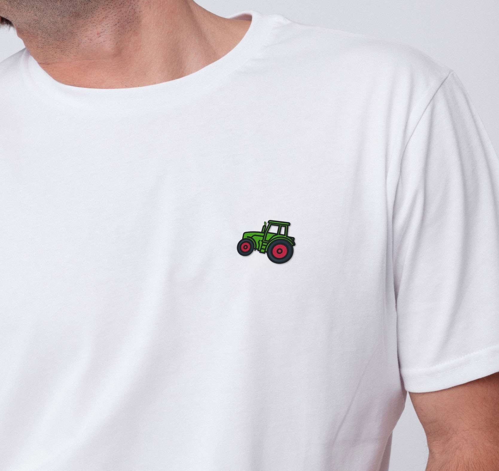 Traktor | Besticktes Bio Baumwoll Unisex T-Shirt