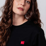 Türkei | Minimal Flag – Besticktes Bio-Baumwoll Fan Shirt