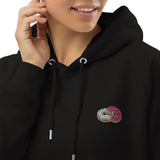 B-Ware | Donuts I Bio-Baumwoll Hoodie unisex | schwarz | XXL