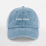 Vino Vibes | Bestickte Vintage Cap