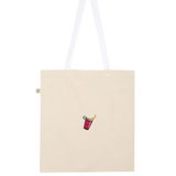 Beerpong Randtreffer | Bestickte Bio Baumwoll Tasche