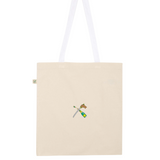Champagnersäbel | Bestickte Bio Baumwoll Tasche