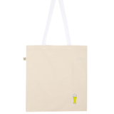 Weißbier | Bestickte Bio Baumwoll Tasche