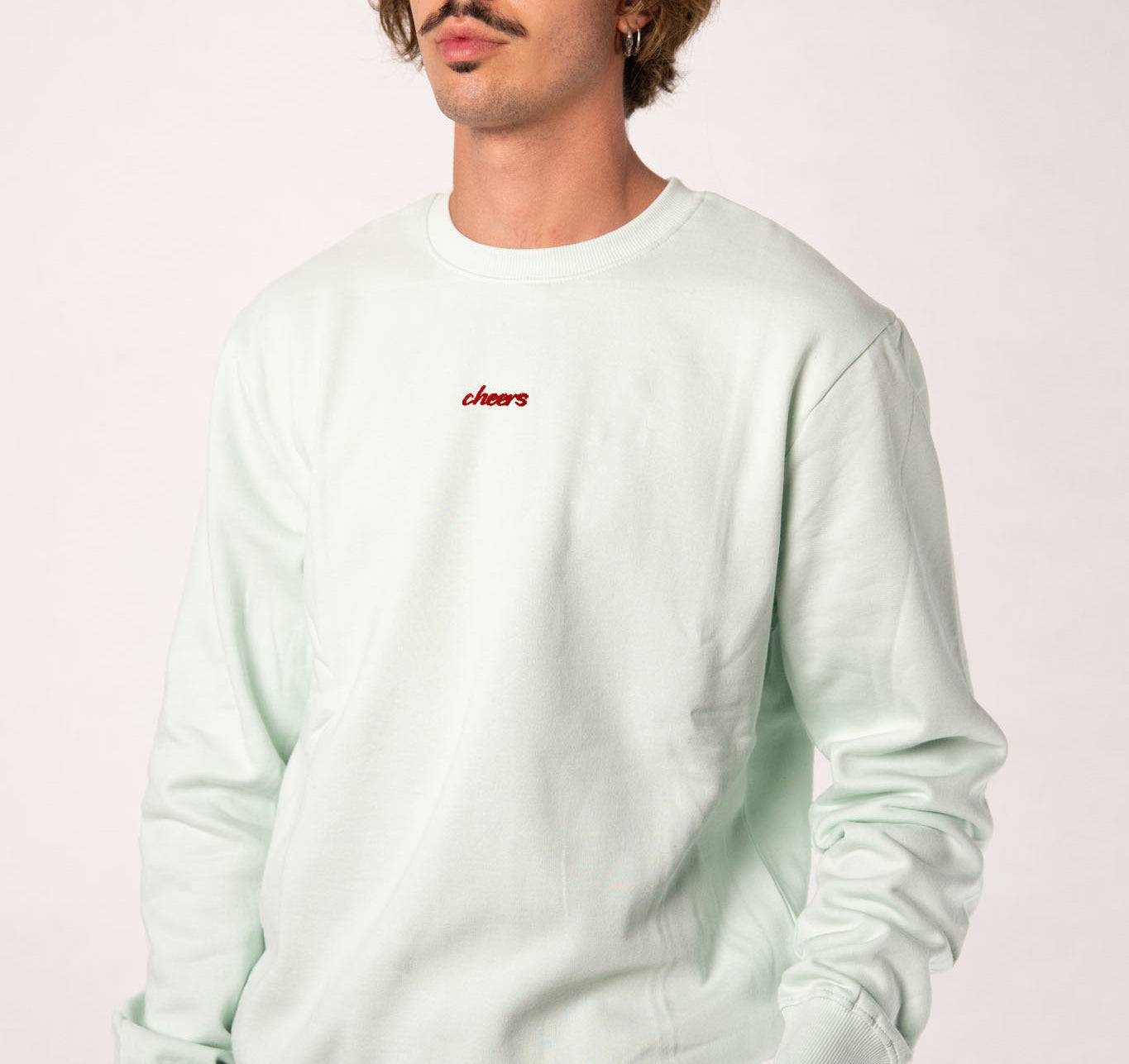 Cheers Collection | Bestickter Bio-Baumwoll Unisex Pullover