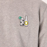 Gin Tonic | Bestickter Bio-Baumwoll Unisex Pullover
